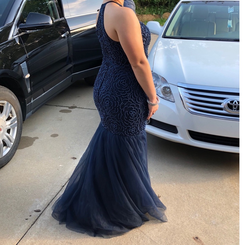 Navy Blue Prom/Homecoming Gown